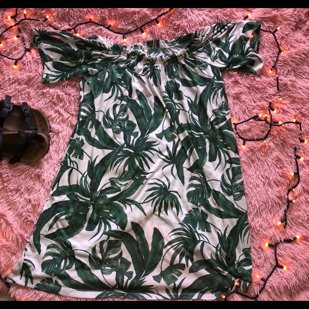 H&M Off the Shoulder Babydoll Dress